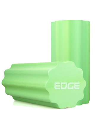 Масажний ролик профільований Edge YOGA Roller EVA RO3-45 45*15 см Зелений