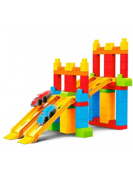 Набір дитячий конструктор Technok Toys 90 деталей 2 машинки Multicolor (103563)
