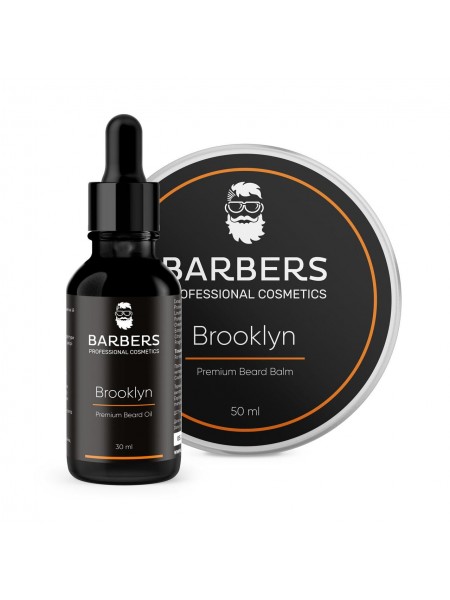 Набір для догляду за бородою Barbers Brooklyn 80 мл