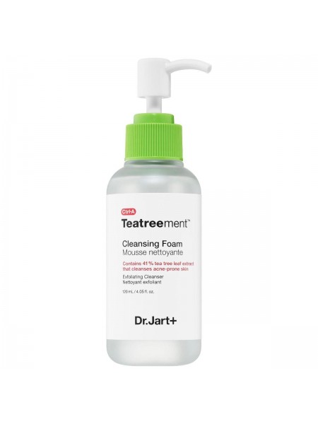 Лікувальна гель-пінка для вмивання з чайним деревом Ctrl A Teatreement Cleansing Foam Dr.Jart 120 мл