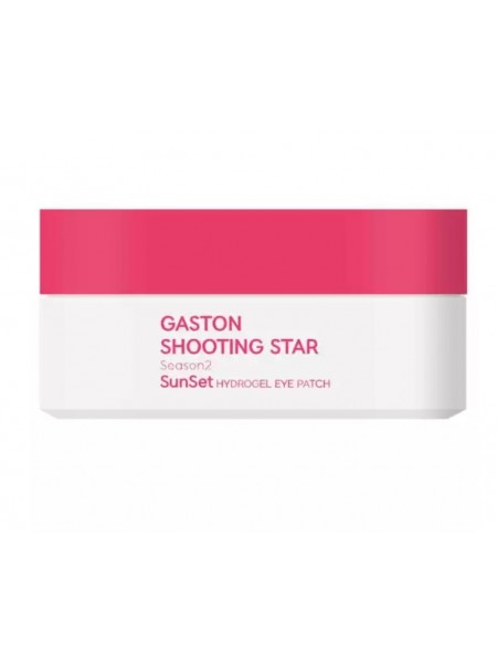 Рожеві гідрогелеві патчі для очей Shooting Star Season2 Aurora Pink eye patch Gaston 60 шт.