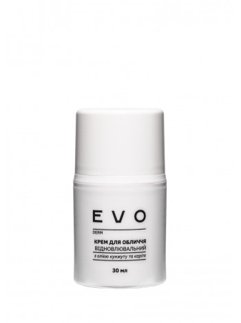 Крем для обличчя відновлювальний з олією кунжуту та каріте EVO derm 30 мл