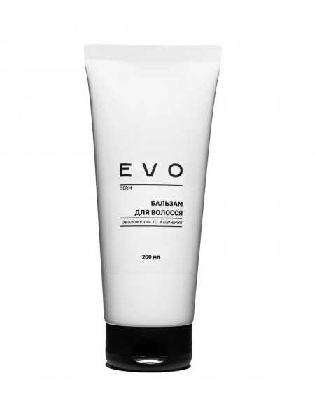 Бальзам для волосся Зволоження та живлення EVO derm 200 мл