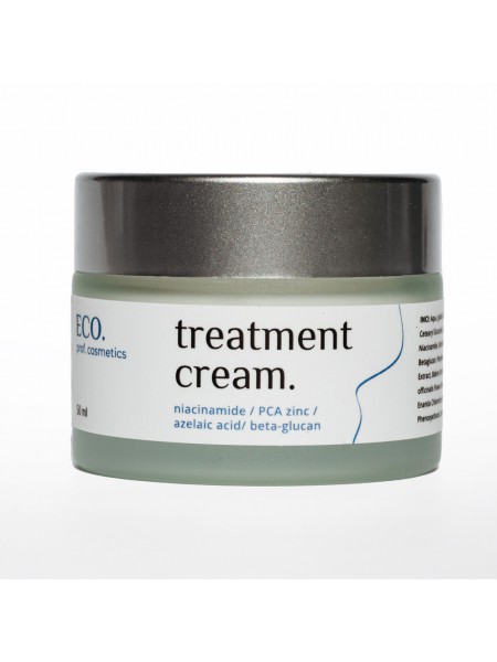 Ламелевий лікувальний крем для жирної та комбінованої шкіри Eco.prof.cosmetics Treatment cream 50 мл