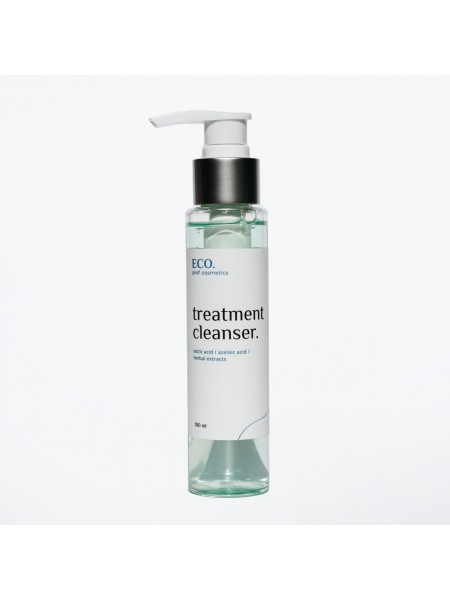 Гель для вмивання жирної, проблемної та комбінованої шкіри Treatment cleanser Eco.prof.cosmetics 100 мл