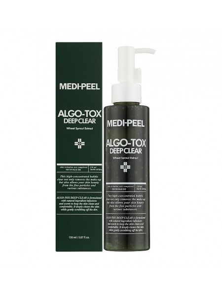 Гель для глибокого очищення шкіри з ефектом детоксу Medi-Peel Algo-Tox Deep Clear 150 мл