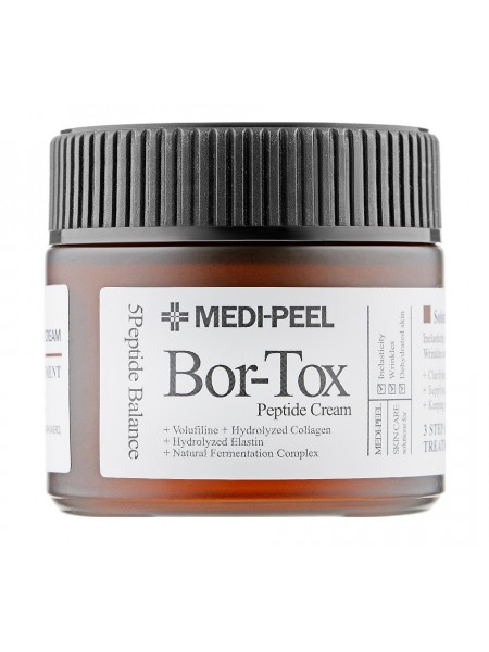 Ліфтинг-крем для обличчя з пептидами Bor-Tox Peptide Cream Medi-Peel 50 мл