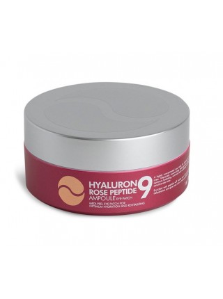 Гідрогелеві патчі з екстрактом троянди та пептидами Hyaluron Rose Peptide 9 Ampoule Eye Patch Medi-Peel 60 шт.