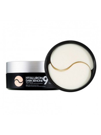Гідрогелеві патчі з пептидним комплексом Hyaluron Dark Benone 9 Peptide Ampoule Eye Patch Medi-Peel 60 шт.