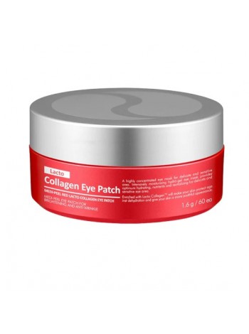 Омолоджувальні патчі з колагеном Red Lacto Collagen Eye Patch Medi-Peel 60 шт.