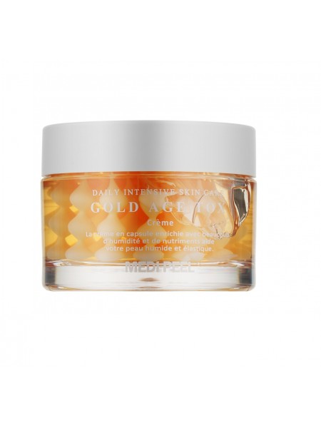 Омолоджувальний капсульний крем з екстрактом золотого шовкопряда Medi-Peel Gold Age Tox Cream 50 мл