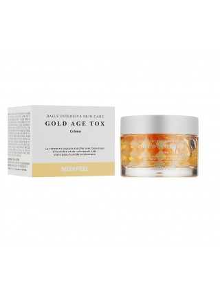 Омолоджувальний капсульний крем з екстрактом золотого шовкопряда Medi-Peel Gold Age Tox Cream 50 мл