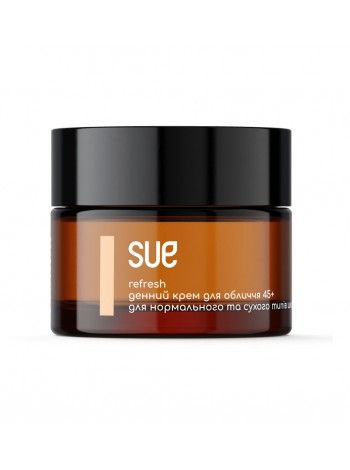 Денний крем для обличчя Refresh 45+ Живлення і зволоження Sue 30 мл