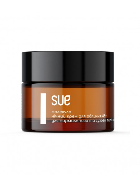 Нічний крем для обличчя Молекула 45+ Sue 30 мл