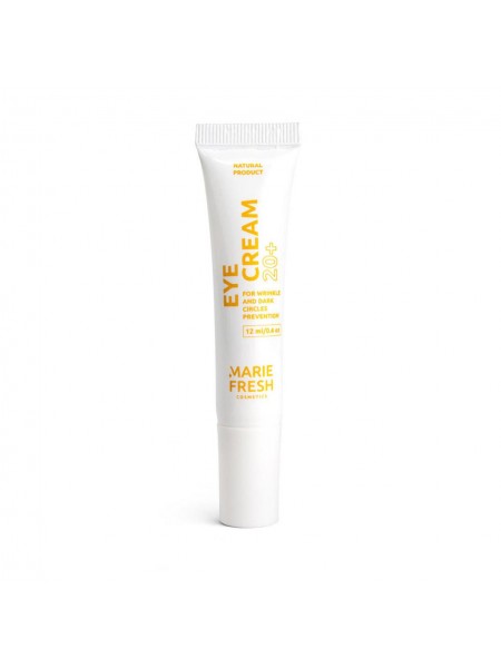 Крем для повік для запобігання появі зморщок і темних кіл 20+ Marie Fresh cosmetics 12 мл