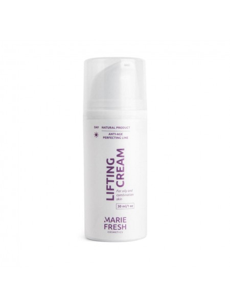 Денний крем Ліфтинг для жирної та комбінованої шкіри Marie Fresh cosmetics 30 мл