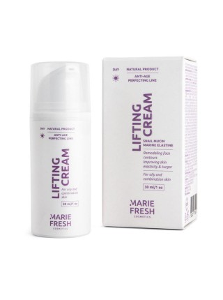 Денний крем Ліфтинг для жирної та комбінованої шкіри Marie Fresh cosmetics 30 мл