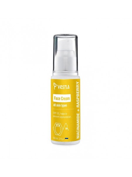 Крем Малина з SPF 30 для обличчя Vesna 60 мл