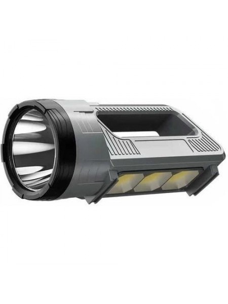 Ліхтар ручний акумуляторний Panther PT-8877 LED+COB 2400 mAh Black