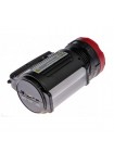 Ліхтар ручний акумуляторний Yajia YJ-2895U 5W+20SMD 2700 mAh Black-Red