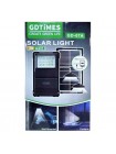 Портативна система освітлення GDTimes GD-07a 2 LED-лампи + сонячна панель із прожектором 3000 mAh