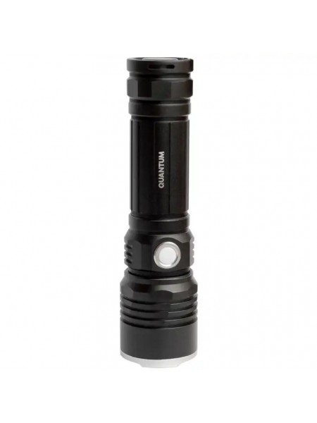 Фонарь Quantum ручной Solid-M 10W LED з USB + Li-ion18650/1500mAh, blister