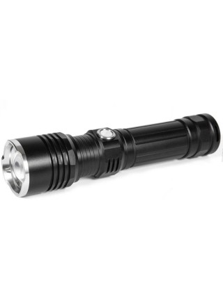 Фонарь Quantum ручной Solid-M 10W LED з USB + Li-ion18650/1500mAh, blister