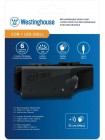 Ліхтар налобний акумуляторний із сенсором Westinghouse LED+COB WF218