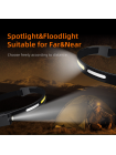 Ліхтар налобний сенсорний акумуляторний HL76 SuperFire 300 Lumen
