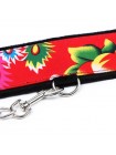Кольоровий нашийник із повідцем Tropical Collar With Leash Vscnovelty