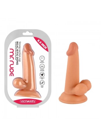Фалоїмітатор на присоску Mr. Rude Realistic Dong Flesh 6.3 Vscnovelty