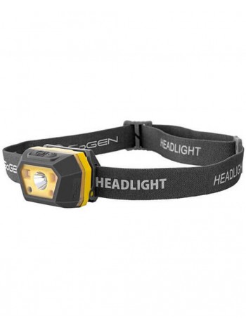 Ліхтар налобний акумуляторний GoGEN GOGHL02GY Head light HL02 grey/yellow 350lm