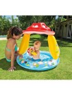 Дитячий надувний басейн Intex 57114-1 Грибочок 102 х 89 см з кульками 10 шт.