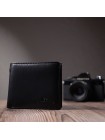 Чоловіче портмоне з натуральної шкіри ST Leather 22734 Чорний