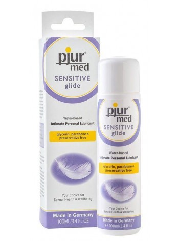 Лубрикант на водній основі Pjur MED Sensitive glide 100 мл (PJ12660)
