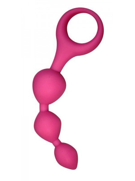 Анальні кульки Alive Triball Pink (AD20051)