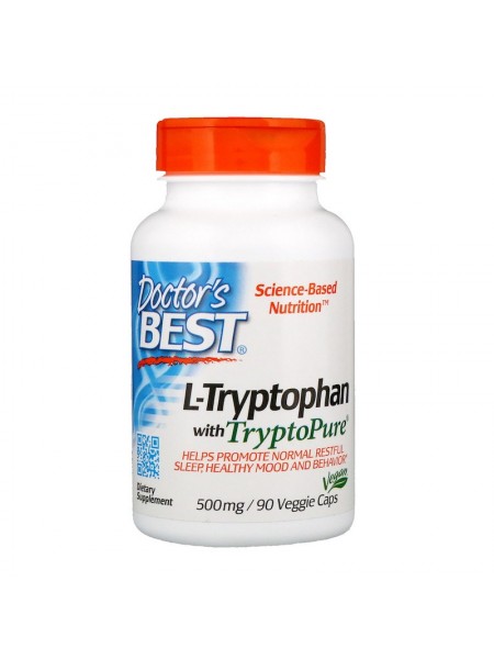 Триптофан Doctor's Best 500 мг 90 кап. (777)