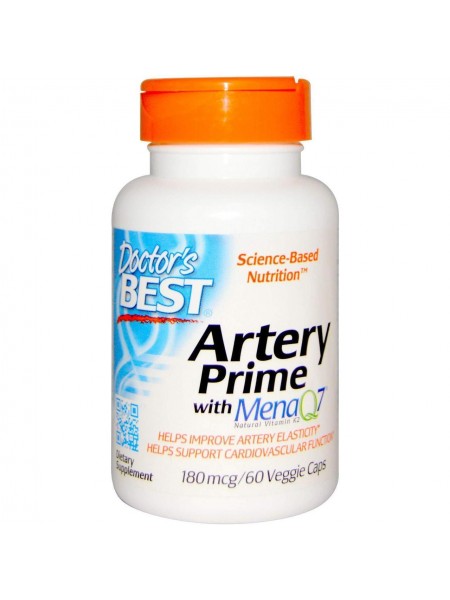 Вітамін К2 Doctor's Best 180 мкг 60 капсул (15764)