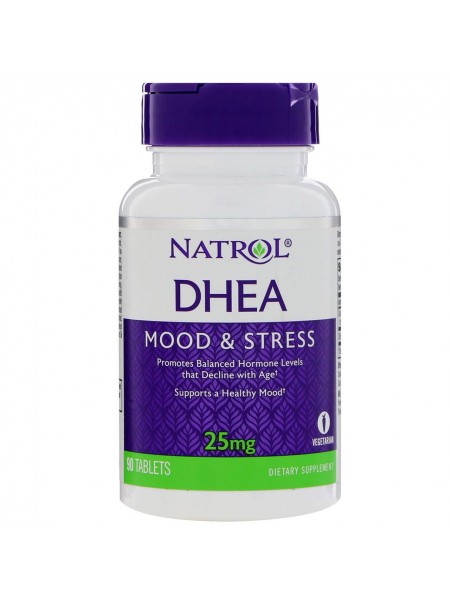 Дегідроепіандростерон DHEA Natrol 25 мг 90 таблеток (10877)