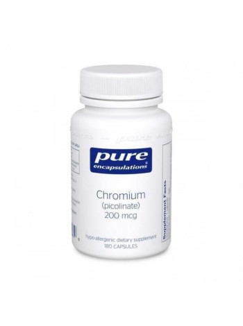Хром Pure Encapsulations 200 мкг 60 капсул (21406)