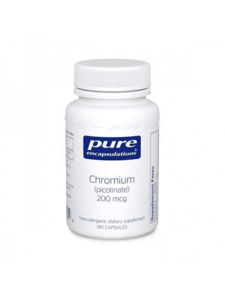 Хром Pure Encapsulations 200 мкг 60 капсул (21406)