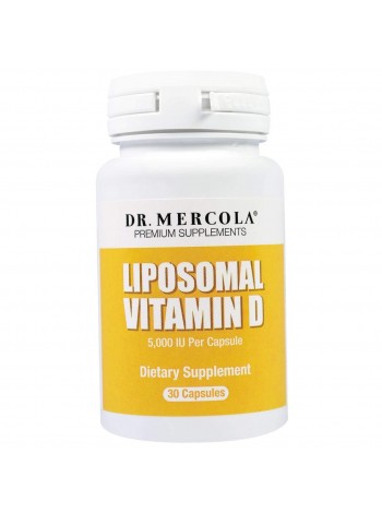 Вітамін D Dr. Mercola 5000 МО 30 капсул (23635)