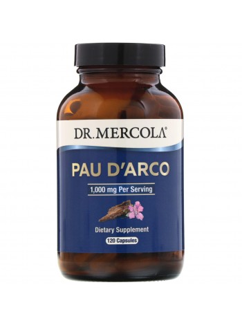 По д'яко Pau D'Arco Dr. Mercola 1000 мг 120 капсул