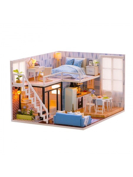 Ляльковий дім конструктор DIY Cute Room L-023 Таунхаус 3D (5793-19401)