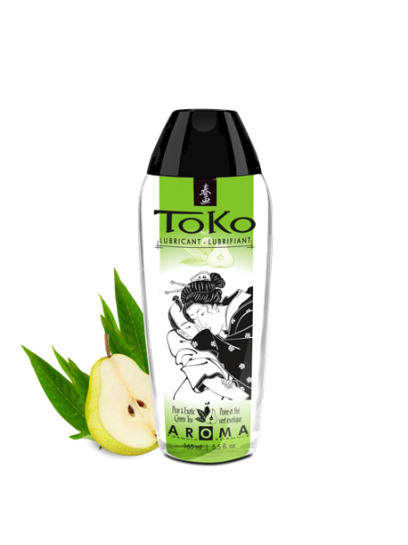 Лубрикант на водній основі Shunga Toko AROMA — Pear & Exotic Green Tea 165 мл (SO2536)