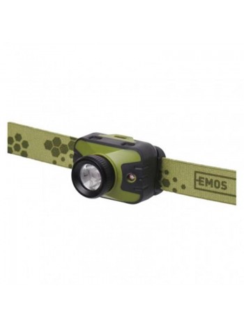 Ліхтар Emos P3539 Чорний із зеленим