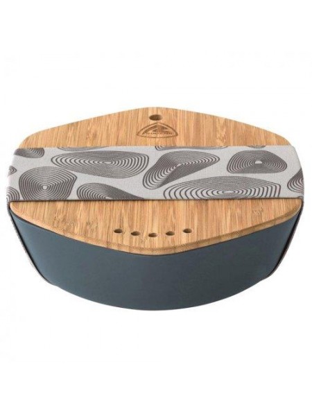 Набір пластикового посуду Robens Leaf Meal Kit Anthracite (1046-690275)