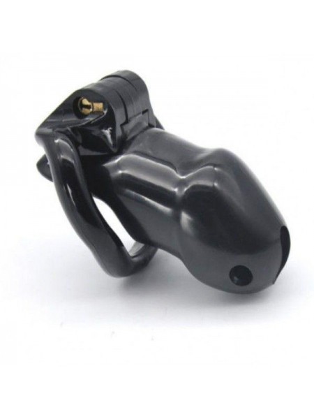 Пояс вірності Bdsm4u чорний Holy Trainer Chastity Device V2 ZC092