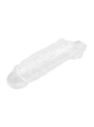 Прозора подовжувальна насадка на пінис Chisa Mighty Sleeve With Ball Loop