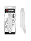 Прозора подовжувальна насадка на пінис Chisa Mighty Sleeve With Ball Loop